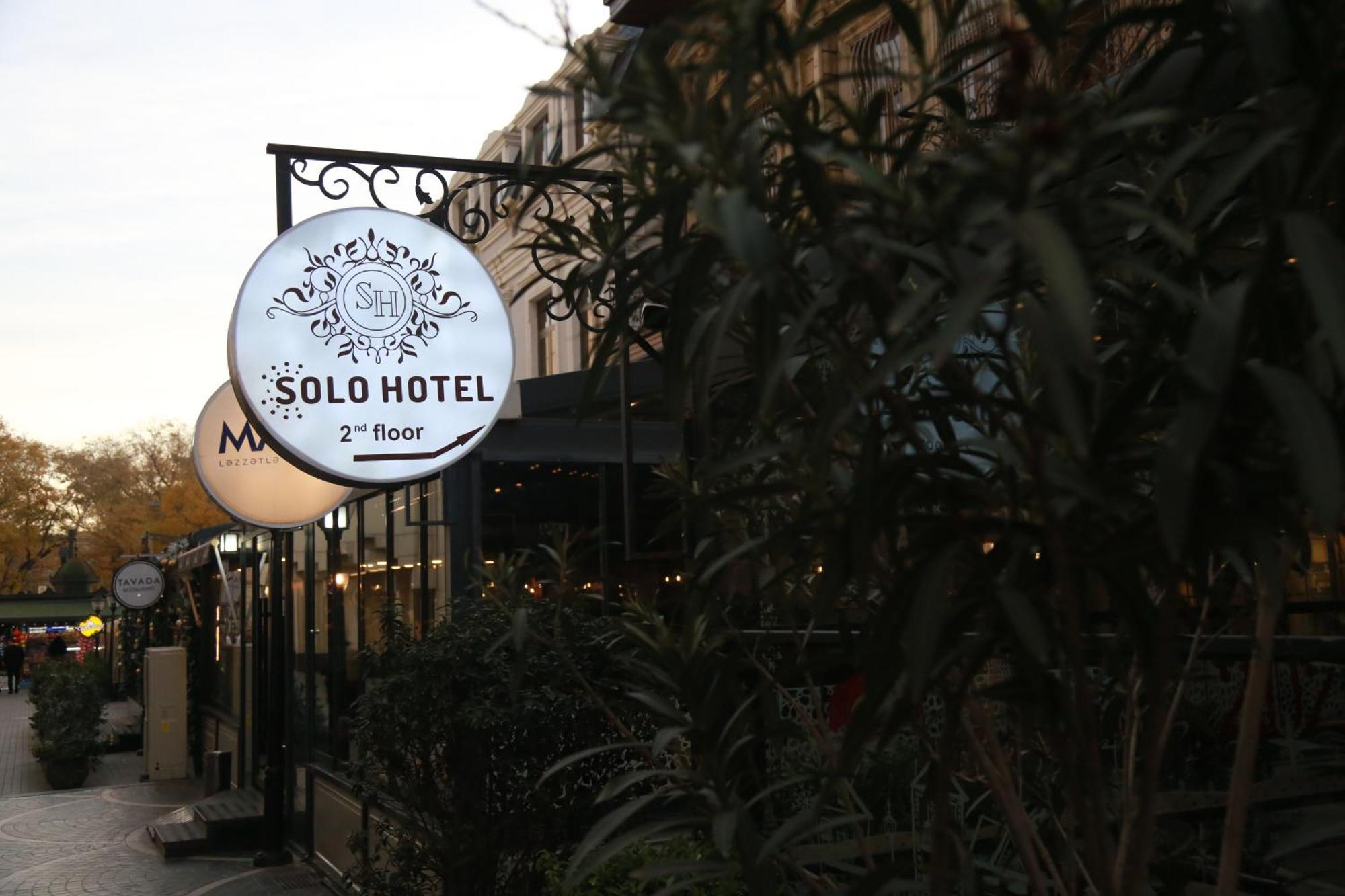 Solo Boutique Hotel Baku Kültér fotó